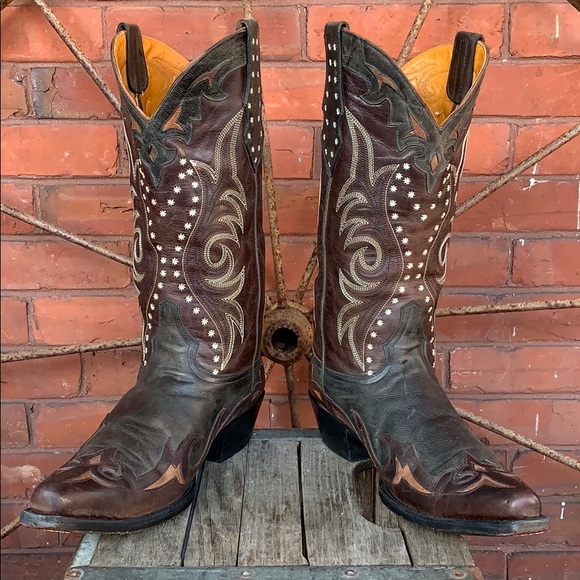 Old Gringo Other - OLD GRINGO Inlay Overlay Stitched Men’s 10 Boots